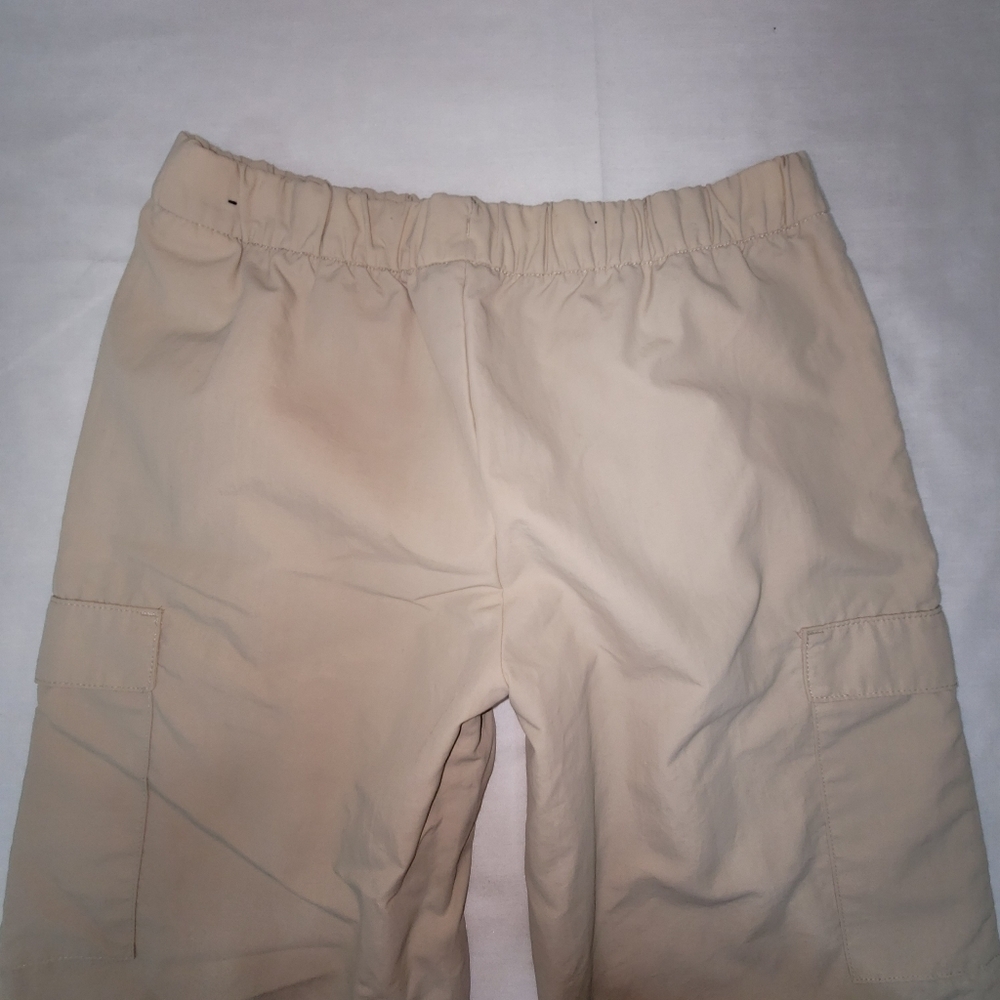 DSG Khaki Nylon Cargo Joggers Kids Size XS (6-7) - Picture 4 of 12
